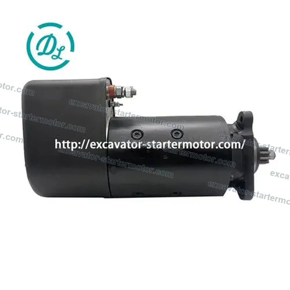 0001510025 / 6104085 24V 9.0kW 9T CW Starter for Mercedes OM423 OM424A, OEM/reference 0001510025, 24V 9.0kW 9T CW Starter Motor, product view 3