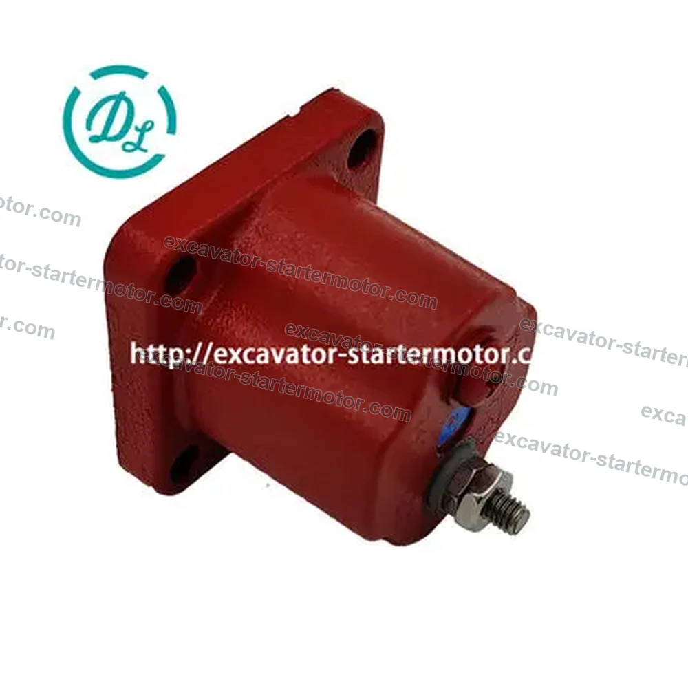 3408421 / 3054608 12V Fuel Shutoff Solenoid for Cummins N14 M11 ISX, OEM/reference 3408421, 12V Fuel Shutoff Solenoid, product view 1