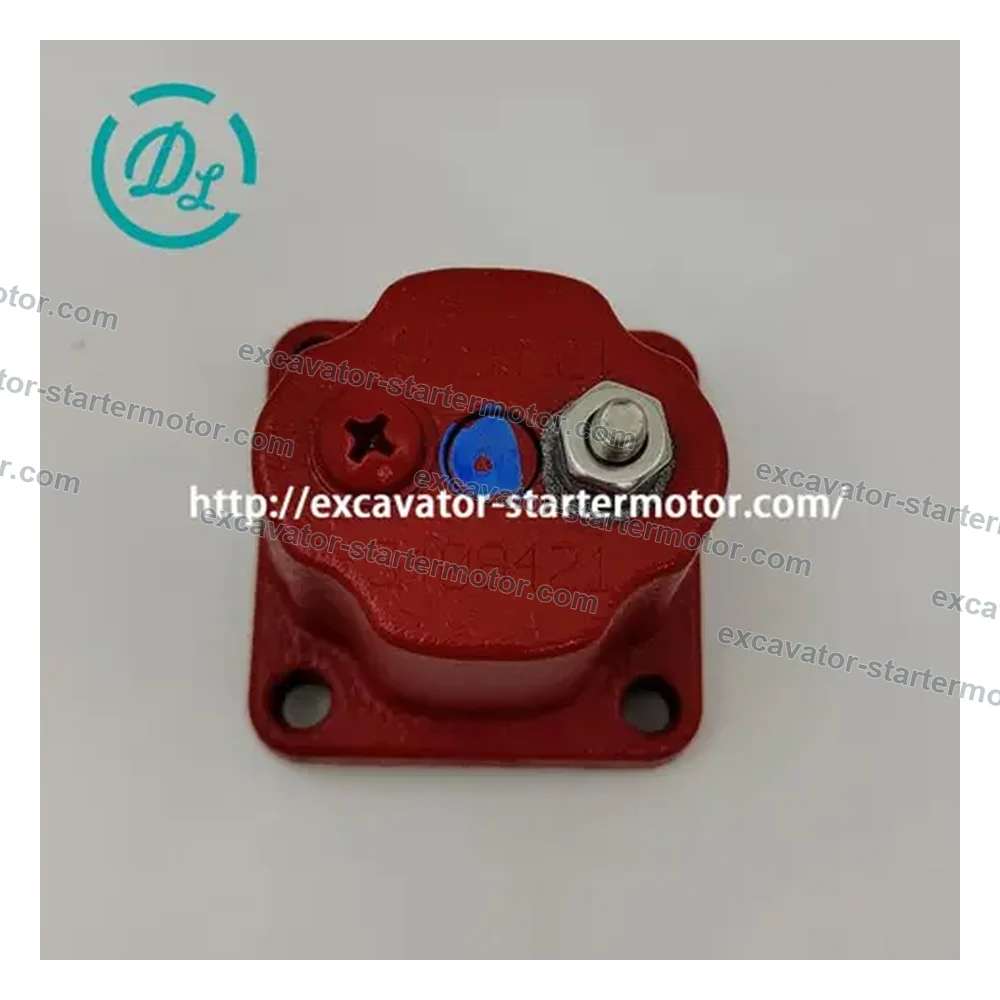 3408421 / 3054608 12V Fuel Shutoff Solenoid for Cummins N14 M11 ISX, OEM/reference 3408421, 12V Fuel Shutoff Solenoid, product view 2