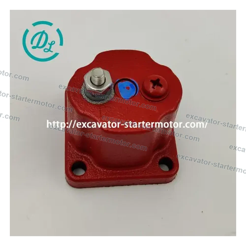 3408421 / 3054608 12V Fuel Shutoff Solenoid for Cummins N14 M11 ISX, OEM/reference 3408421, 12V Fuel Shutoff Solenoid, product view 4
