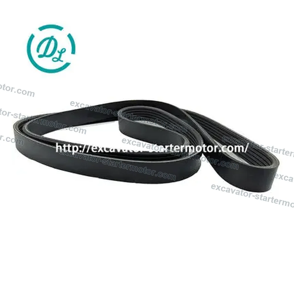 3104071 6-Rib V-Belt for Cummins ISX15 QSX15, OEM/reference 3104071, 6-Rib V-Belt, product view 1