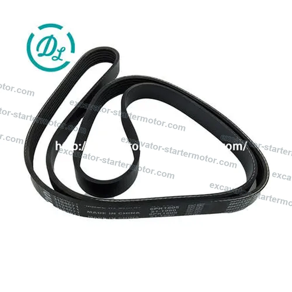 3104071 6-Rib V-Belt for Cummins ISX15 QSX15, OEM/reference 3104071, 6-Rib V-Belt, product view 3