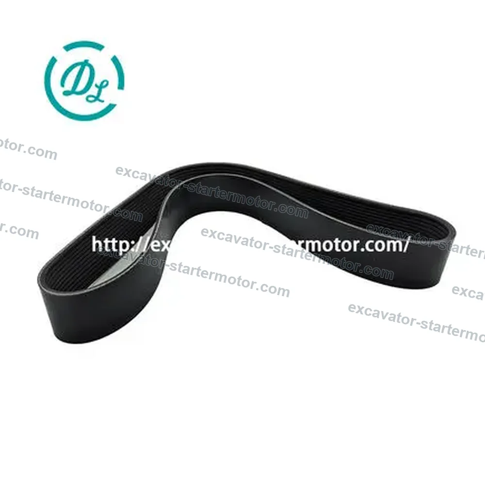 3104860 / 3681796 12PK1010 V-Belt for Cummins ISX15 QSX15, OEM/reference 3104860, 12PK1010 V-Ribbed Belt, product view 4
