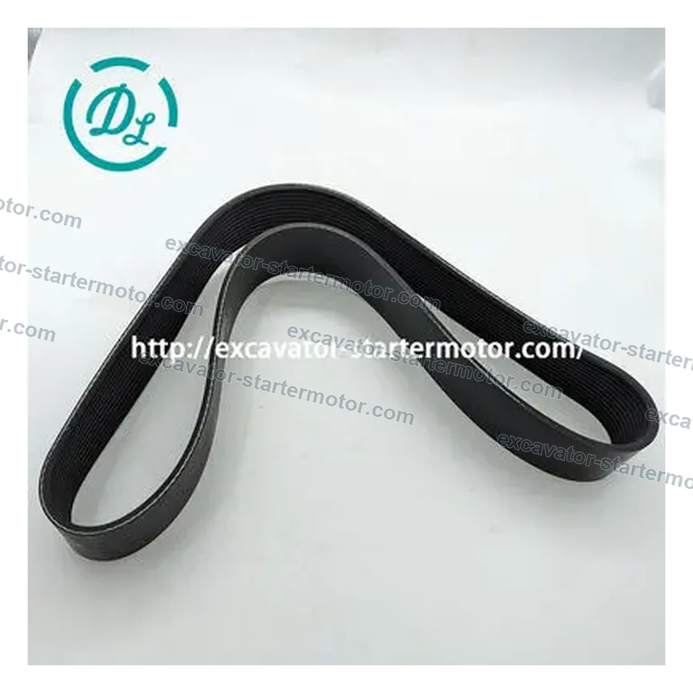 3104860 / 3681796 12PK1010 V-Belt for Cummins ISX15 QSX15, OEM/reference 3104860, 12PK1010 V-Ribbed Belt, product view 6