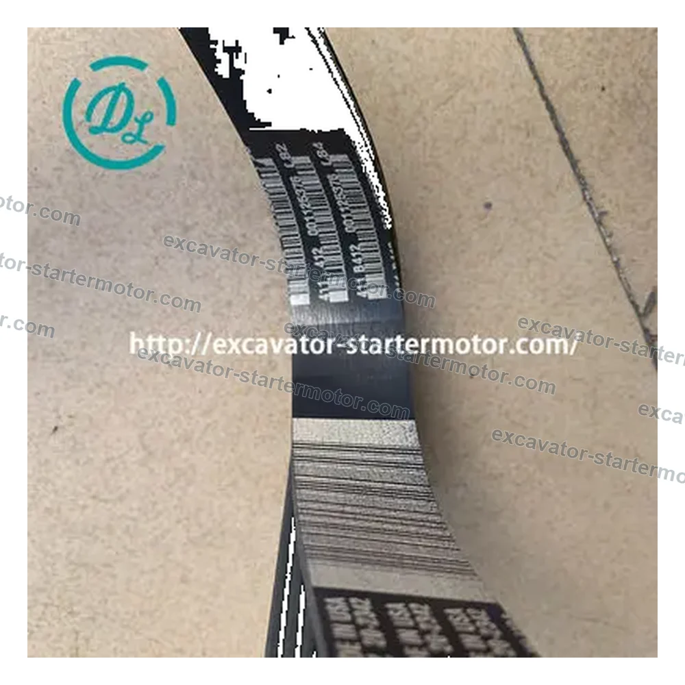 3288757 / 3911588 8-Rib V-Belt for Cummins 4B3.9 6B5.9 ISB, OEM/reference 3288757, 8-Rib V-Belt, product view 2