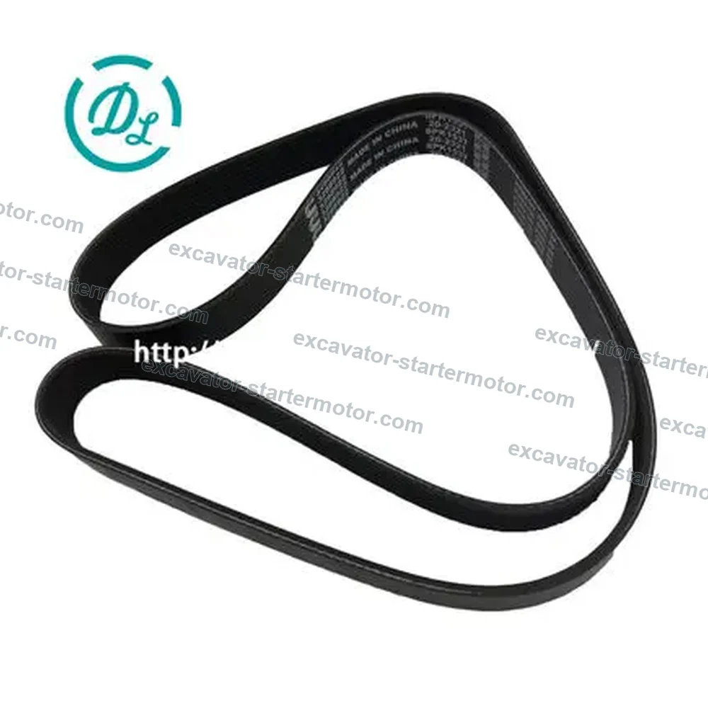 3288922 / 3911563 8PK1537 V-Belt for Cummins B5.9 6CT8.3, OEM/reference 3288922, 8PK1537 V-Ribbed Belt