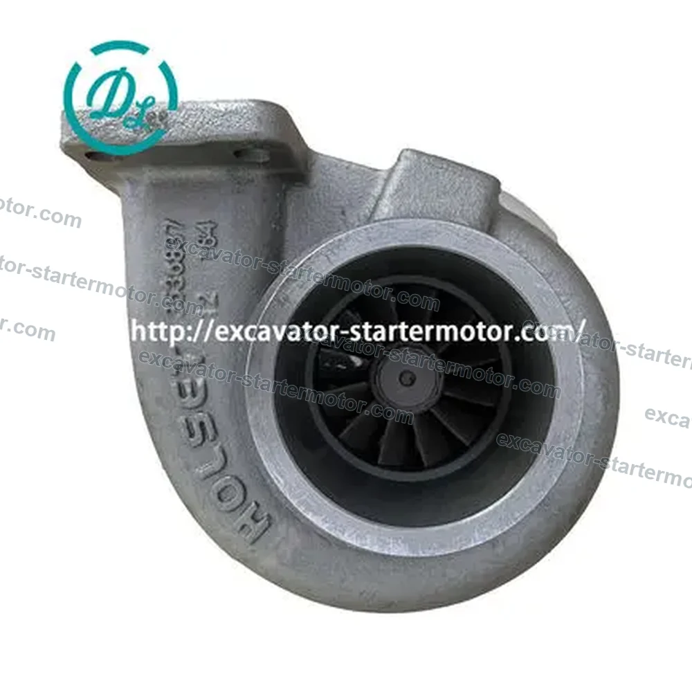 5328621 / 5328622 HE300FG Turbocharger for Komatsu PC200-7 PC200-8 SAA6D107E-1, OEM/reference 5328621, HE300FG Turbocharger, product view 5