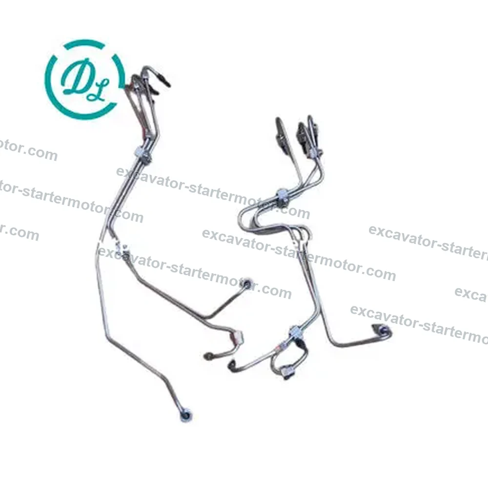 6732-41-8410 High-Pressure Fuel Injection Line Set for Komatsu PC200-6 6D102, OEM/reference 6732-41-8410, High-Pressure Fuel Injection Line Set