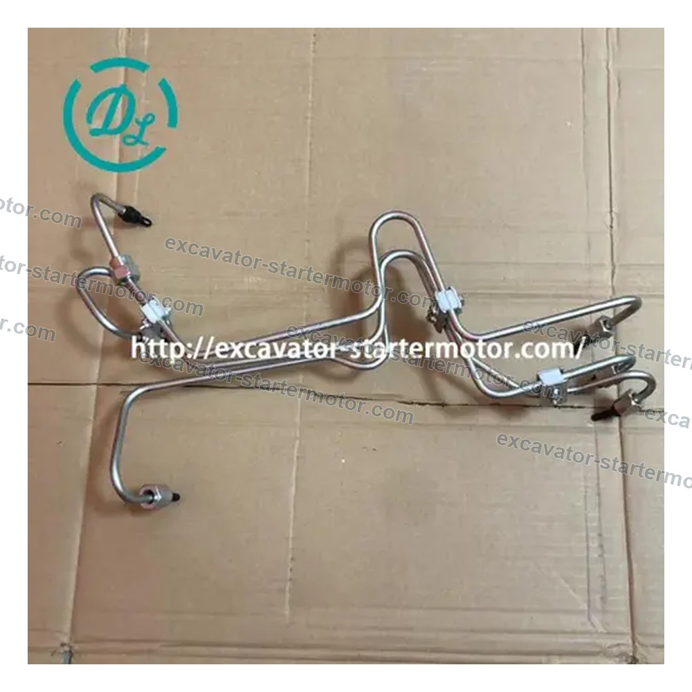 6732-41-8410 High-Pressure Fuel Injection Line Set for Komatsu PC200-6 6D102, OEM/reference 6732-41-8410, High-Pressure Fuel Injection Line Set, product view 3
