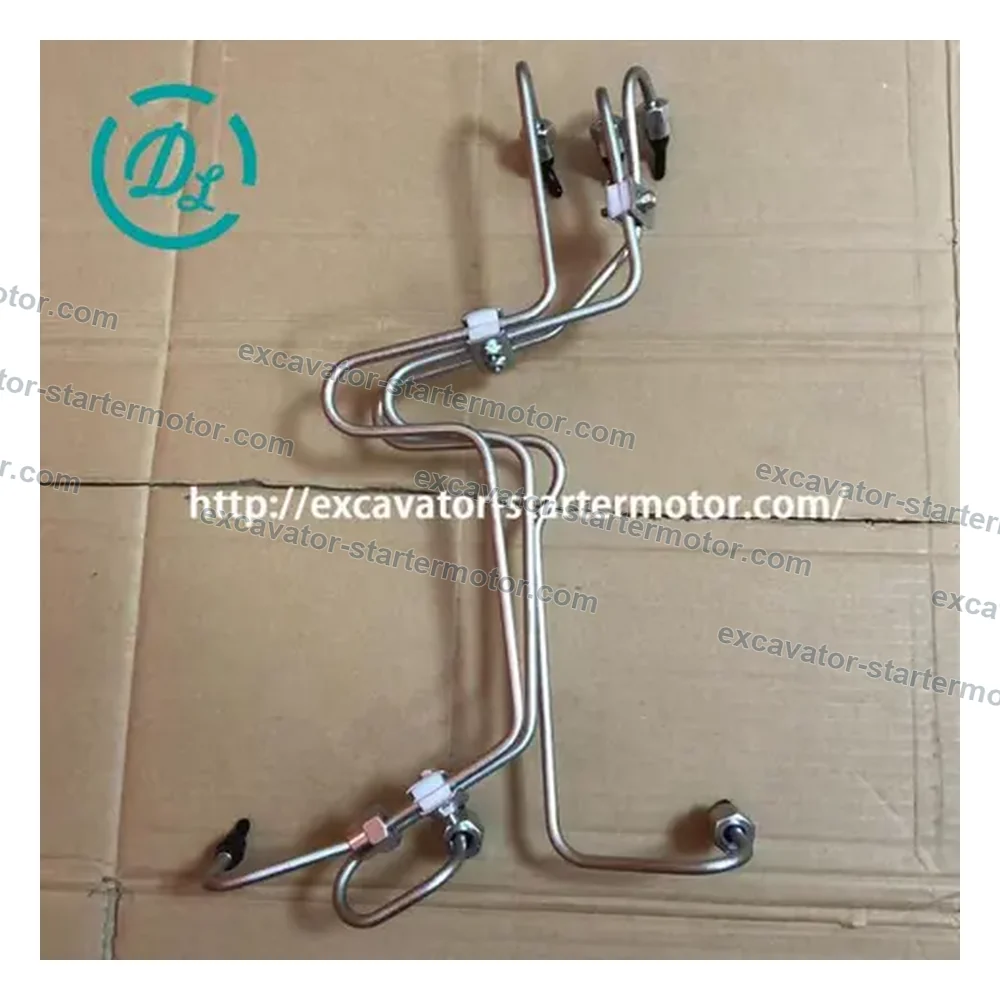 6732-41-8410 High-Pressure Fuel Injection Line Set for Komatsu PC200-6 6D102, OEM/reference 6732-41-8410, High-Pressure Fuel Injection Line Set, product view 5