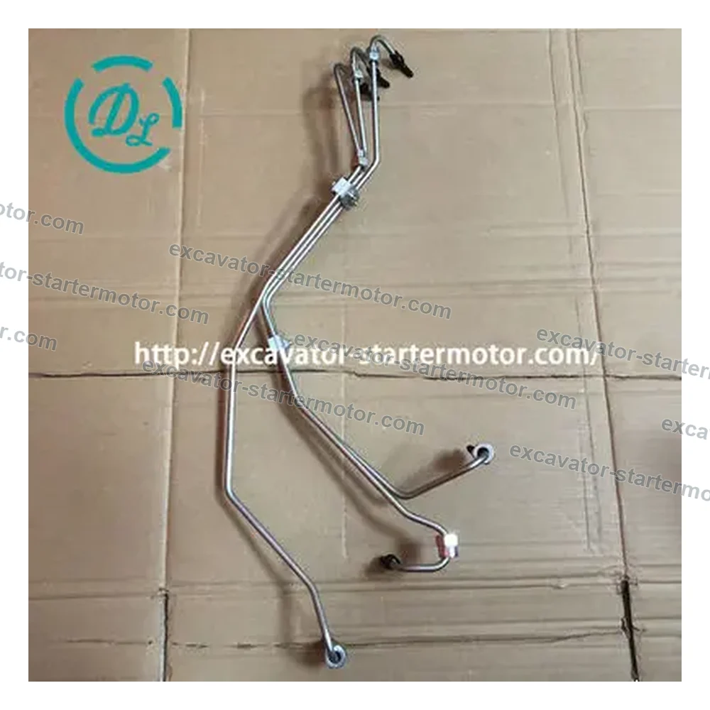 6732-41-8410 High-Pressure Fuel Injection Line Set for Komatsu PC200-6 6D102, OEM/reference 6732-41-8410, High-Pressure Fuel Injection Line Set, product view 8