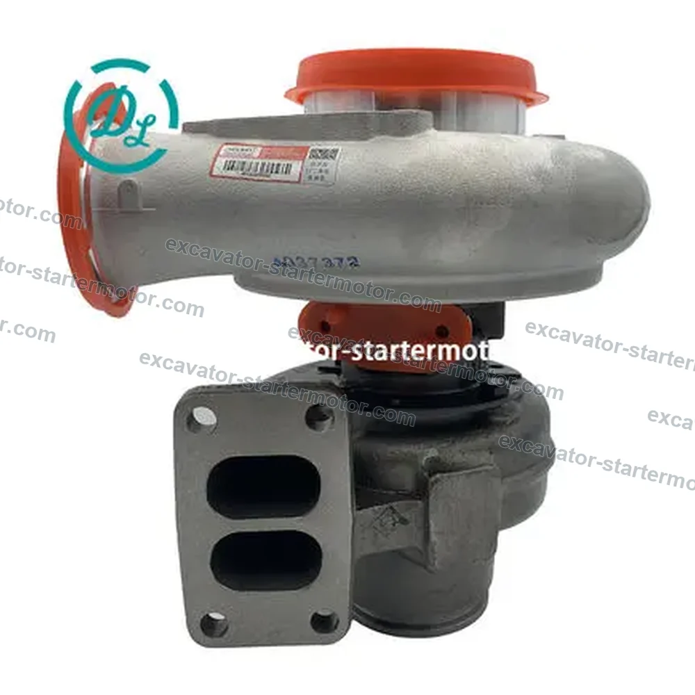 3785477 / 3785478 HX35 Turbocharger for Cummins QSB6.7 6BTAA, OEM/reference 3785477, HX35 Turbocharger Assembly, product view 1