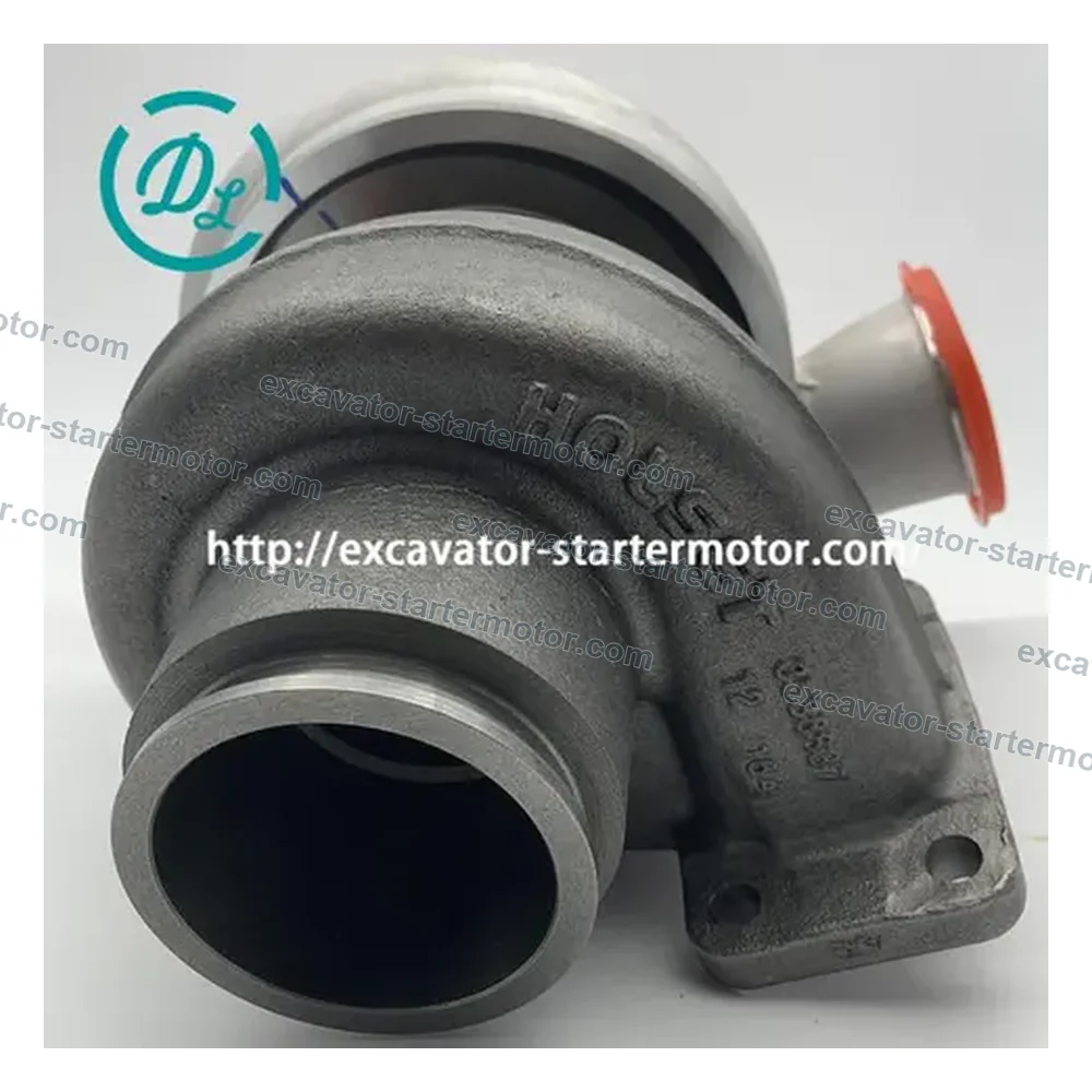3785477 / 3785478 HX35 Turbocharger for Cummins QSB6.7 6BTAA, OEM/reference 3785477, HX35 Turbocharger Assembly, product view 3