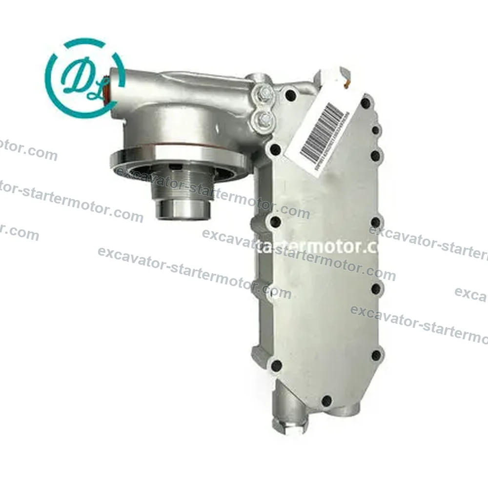 3974324 / 3974326 Oil Cooler Cover and Filter Head for Cummins QSL9 QSC8.3, OEM/reference 3974324, Oil Cooler Cover and Filter Head Assembly