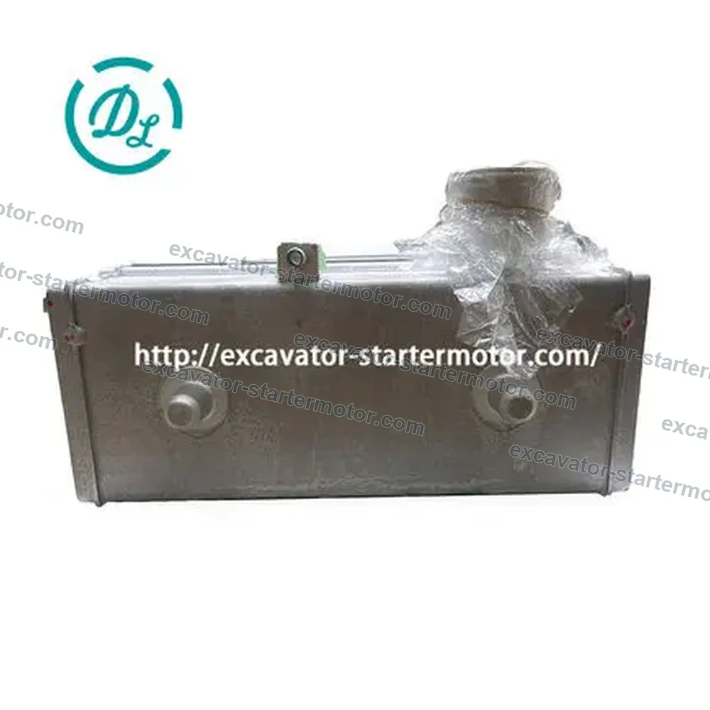 YY05P00031S001 Radiator Assembly for Kobelco SK125SR-2 SK135SR-2, OEM/reference YY05P00031S001, Cooling Radiator Assembly, product view 3