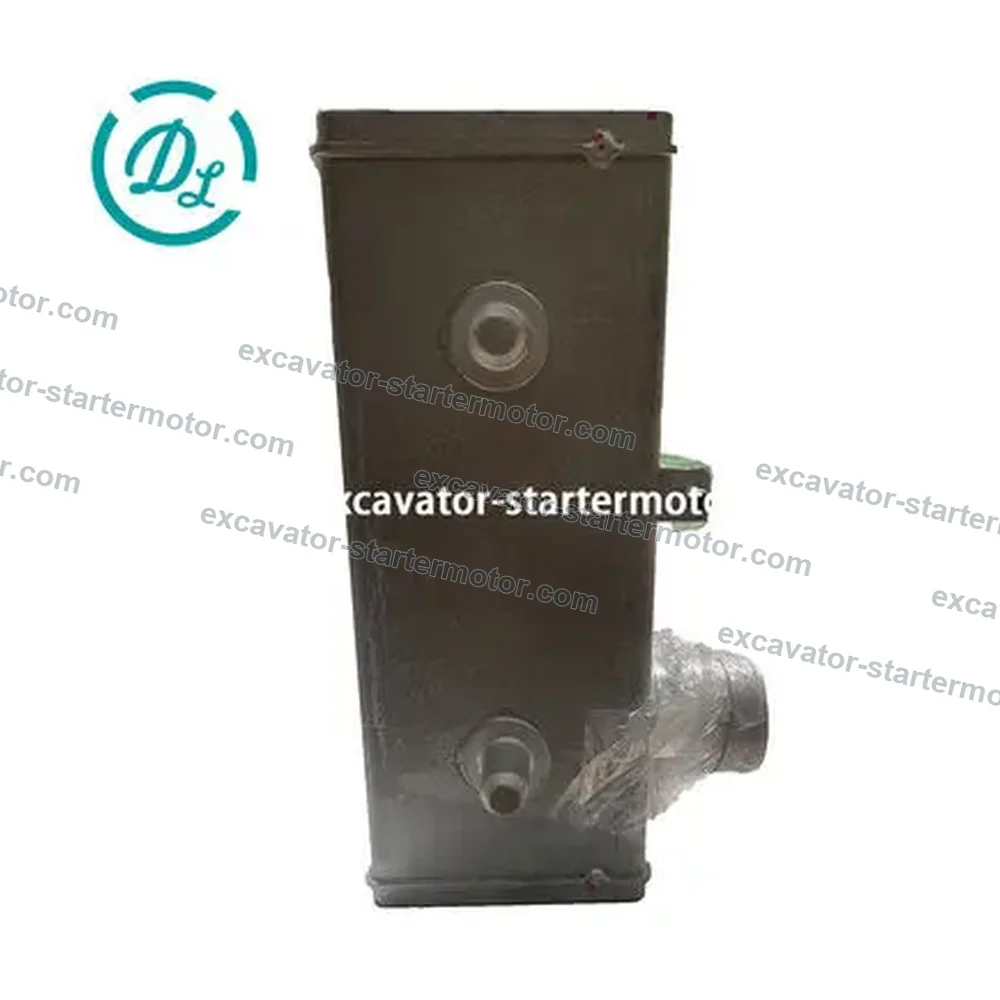 YY05P00031S001 Radiator Assembly for Kobelco SK125SR-2 SK135SR-2, OEM/reference YY05P00031S001, Cooling Radiator Assembly, product view 5
