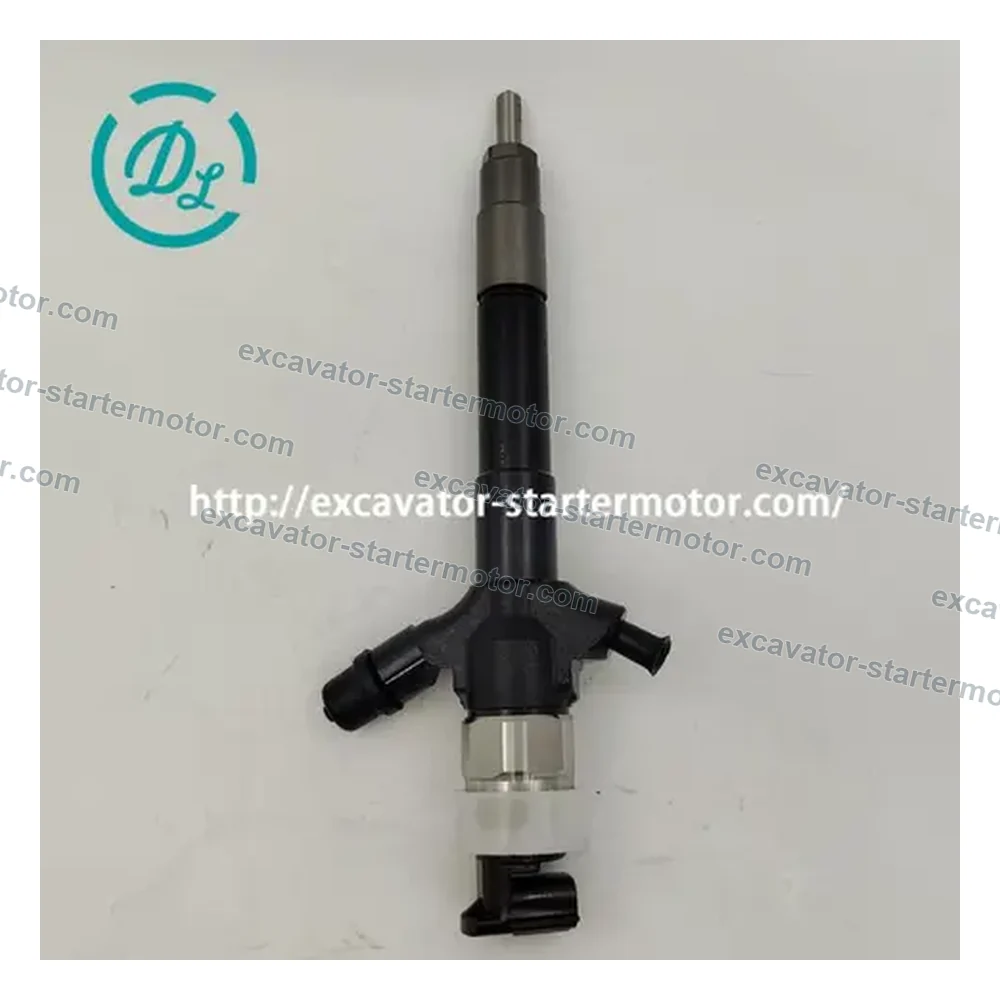 1465A041 / 095000-5600 Common Rail Injector for Mitsubishi 4D56 L200 Triton, OEM/reference 1465A041, Common-Rail Fuel Injector, product view 2