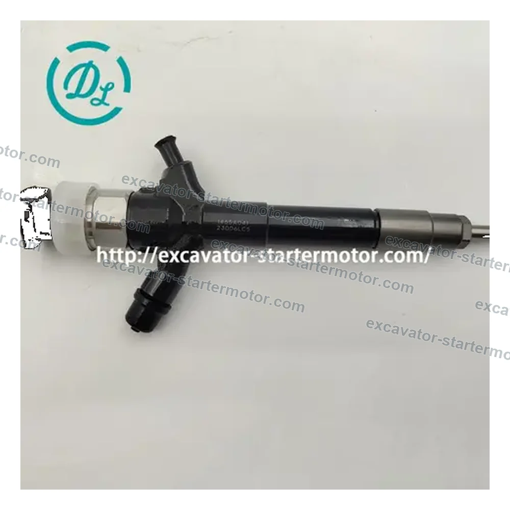 1465A041 / 095000-5600 Common Rail Injector for Mitsubishi 4D56 L200 Triton, OEM/reference 1465A041, Common-Rail Fuel Injector, product view 3
