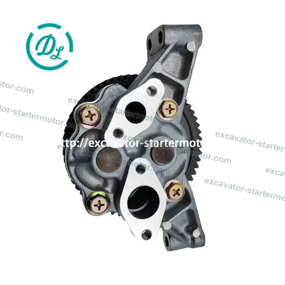 ME074345 / ME074253 59T Oil Pump for Mitsubishi 6D14 6D16 6D17, OEM/reference ME074345, 59-Tooth Engine Oil Pump, product view 1