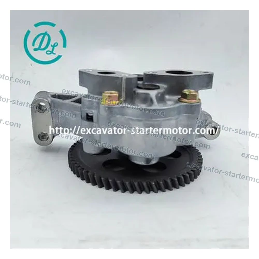 ME074345 / ME074253 59T Oil Pump for Mitsubishi 6D14 6D16 6D17, OEM/reference ME074345, 59-Tooth Engine Oil Pump, product view 4