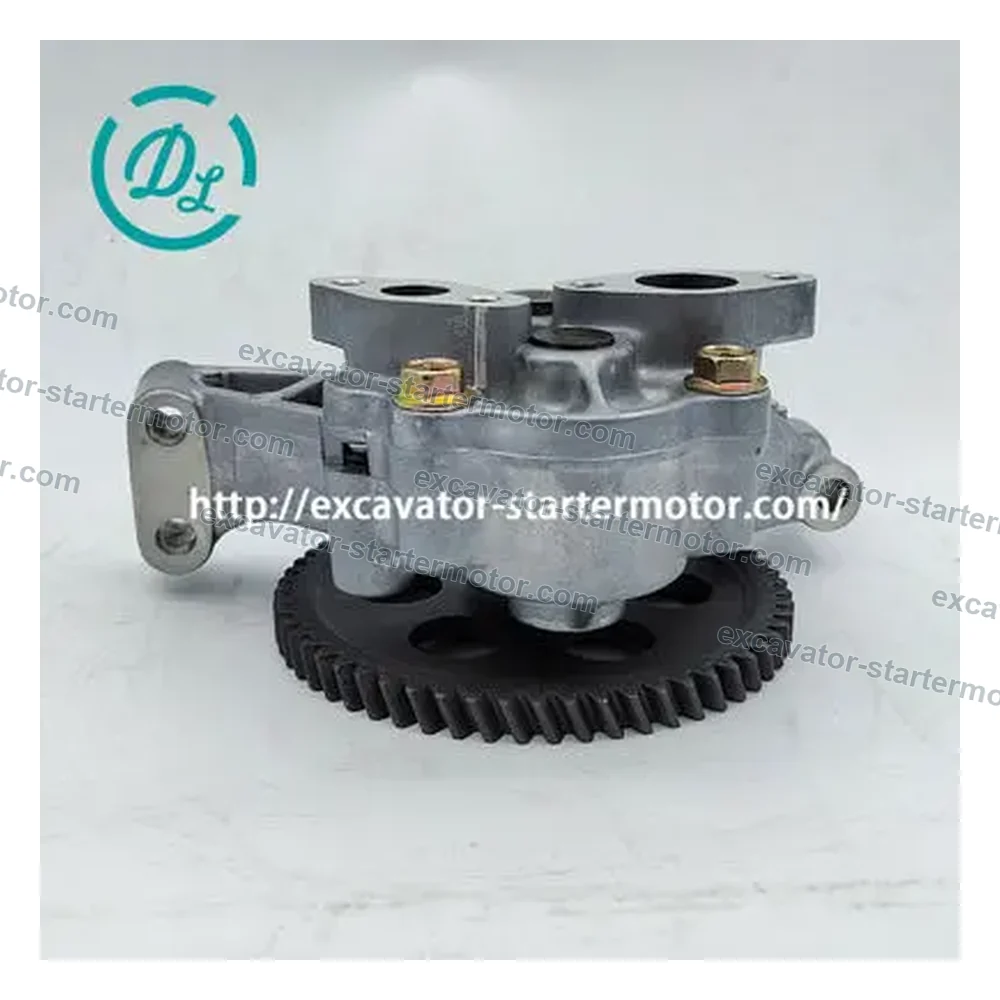 ME074345 / ME074253 59T Oil Pump for Mitsubishi 6D14 6D16 6D17, OEM/reference ME074345, 59-Tooth Engine Oil Pump, product view 5