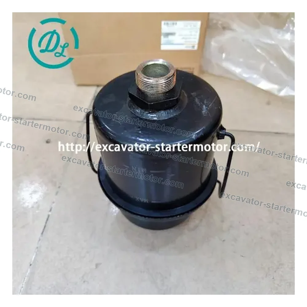 W085700010 SG50-3510001 Air Pressure Booster Oil Cup for SEM 658C 659C Wheel Loaders, OEM/reference W085700010, Air Pressure Booster Oil Cup, product view 2
