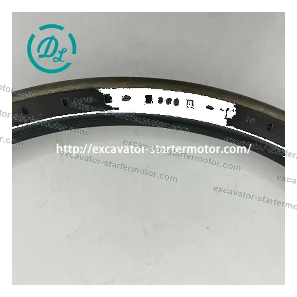 B2 330 x 370 x 18 mm NBR Metal-Cased Radial Shaft Oil Seal for Industrial Gearboxes, OEM/reference B2 330 x 370 x 18, Metal-Cased NBR Radial Shaft Oil Seal, product view 3