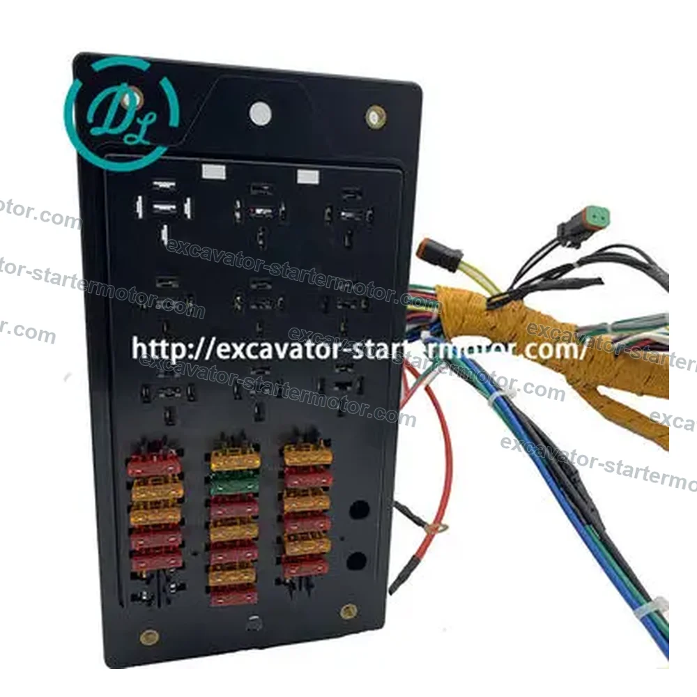 267-7657 Fuse Box Wiring Harness Assembly for Cat Equipment, OEM/reference 267-7657, Fuse Box Wiring Harness Assembly, product view 4