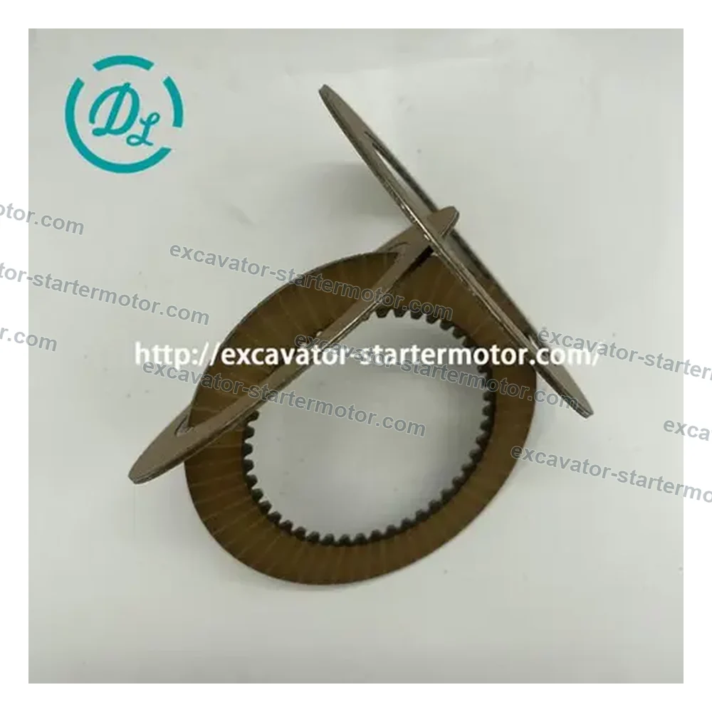 331/16520 Transmission Clutch Friction Plate 140.2 x 92.4 x 2.4 mm for JCB 3CX 4CX, OEM/reference 331/16520, Transmission Clutch Friction Plate, product view 2