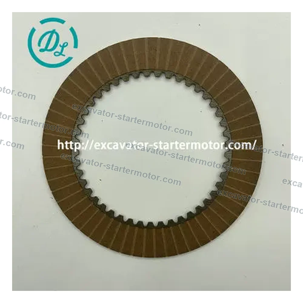331/16520 Transmission Clutch Friction Plate 140.2 x 92.4 x 2.4 mm for JCB 3CX 4CX, OEM/reference 331/16520, Transmission Clutch Friction Plate, product view 4