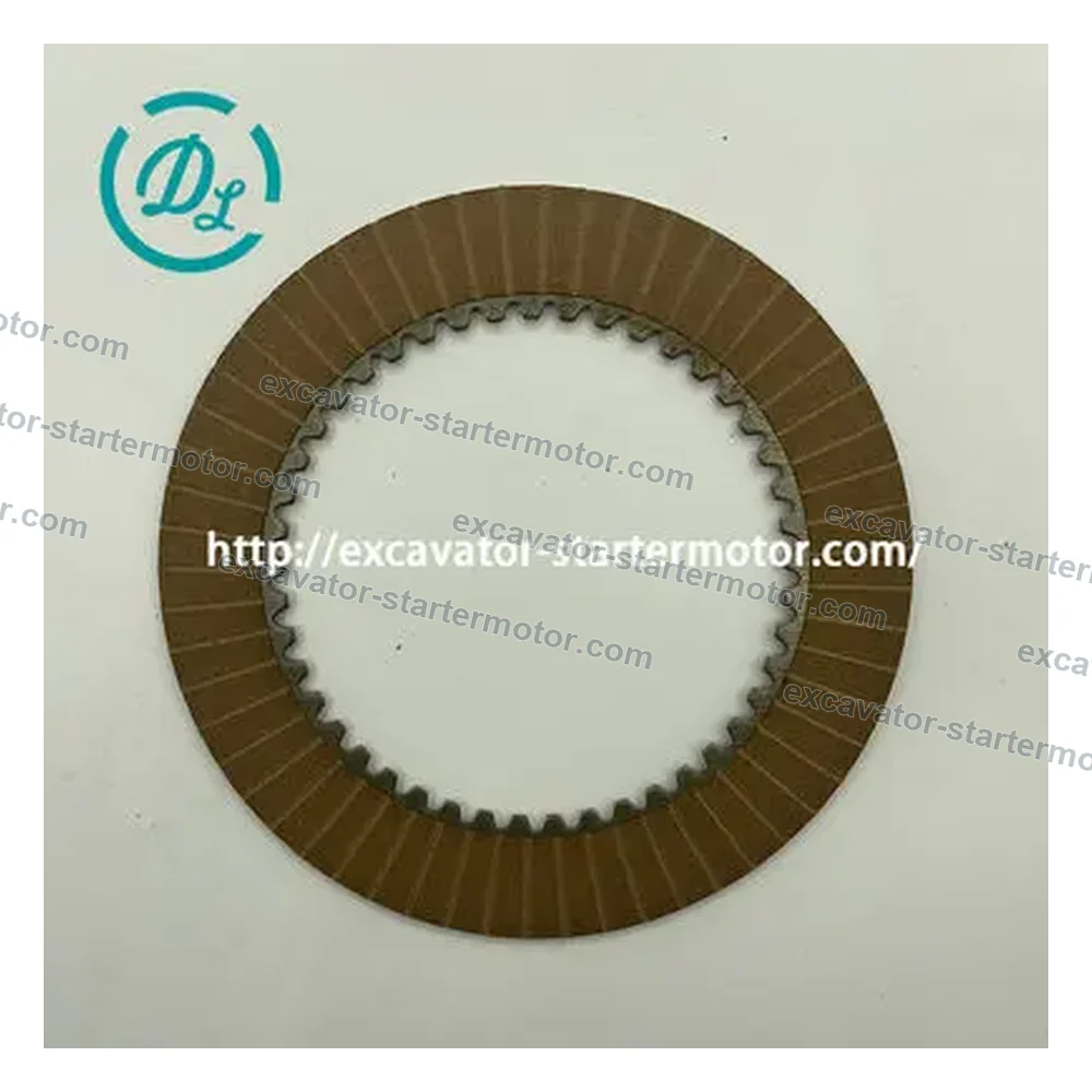 331/16520 Transmission Clutch Friction Plate 140.2 x 92.4 x 2.4 mm for JCB 3CX 4CX, OEM/reference 331/16520, Transmission Clutch Friction Plate, product view 5