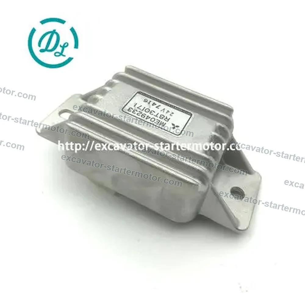 ME049233 R8T30171 24V Safety Relay for Mitsubishi S6K Engines, OEM/reference ME049233, 24V Engine Safety Relay, product view 4