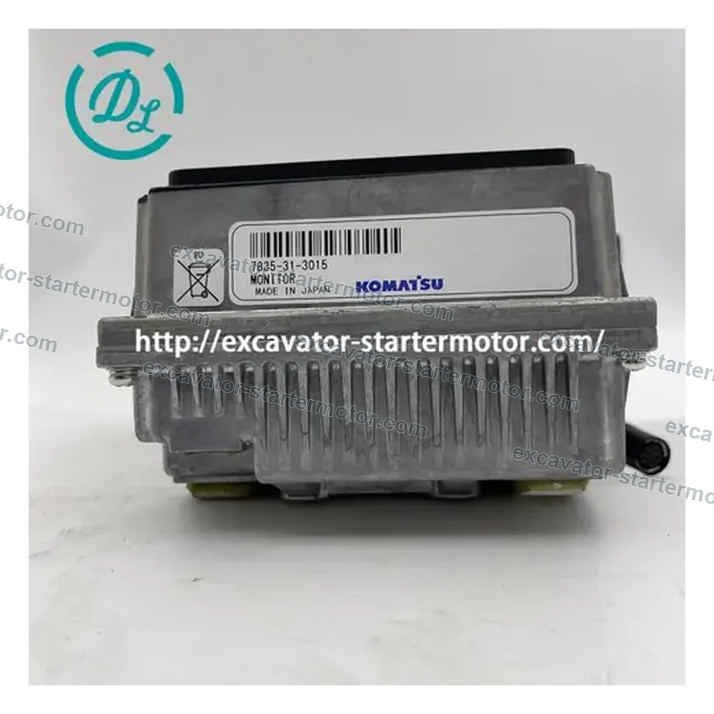 7835-31-3015 Monitor for Komatsu PC130-8 PC138US-8 PC88MR-8 Excavators, OEM/reference 7835-31-3015, Excavator Monitor Assembly, product view 4