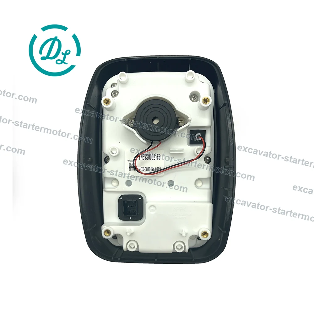 YN59S00021F3 Monitor for Kobelco SK200-8 SK210-8 SK250-8 Excavators, OEM/reference YN59S00021F3, Excavator Monitor Display Assembly, product view 2