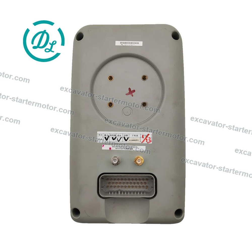 B249900001085 OPUS46 Monitor for Sany SY135 SY215 SY235 SY335 Excavators, OEM/reference B249900001085, OPUS46 Excavator Monitor, product view 3