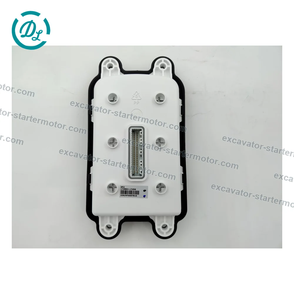 172B03-17259 Monitor Assembly for Yanmar ViO30-6B ViO45-6A ViO80-1A, OEM/reference 172B03-17259, Excavator Monitor Assembly, product view 2