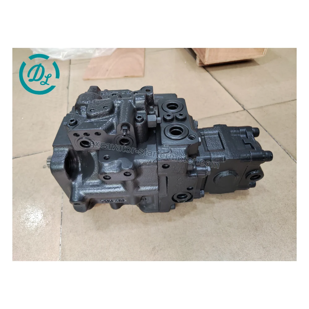 708-3S-00710 Main Hydraulic Pump for Komatsu PC35MR-3 Excavator, OEM/reference 708-3S-00710, Main Hydraulic Pump Assembly, product view 2