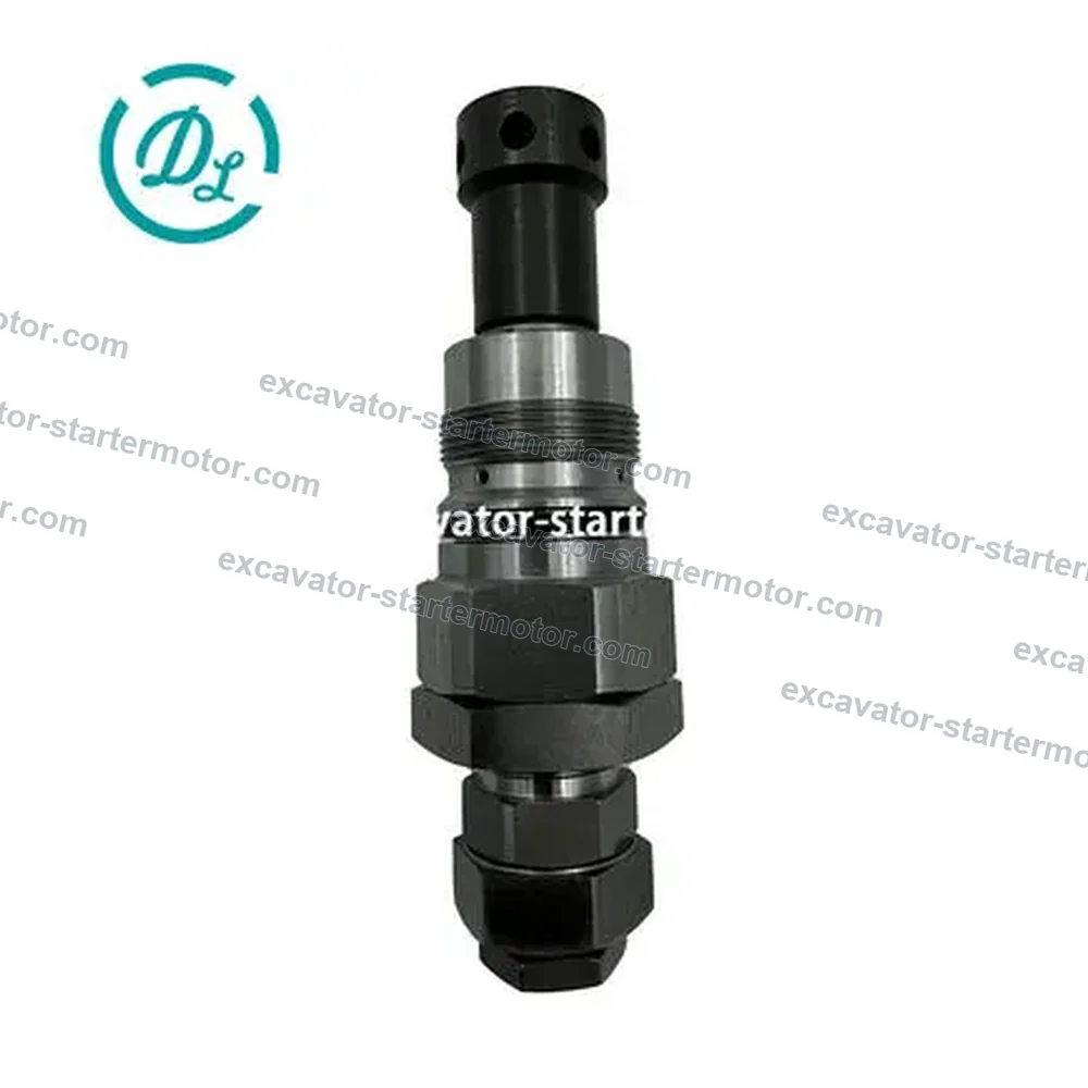 LS22V00008F1 Main Relief Valve for SK485-8 SK485-9 SK850, OEM/reference LS22V00008F1, Hydraulic Main Relief Valve, product view 1