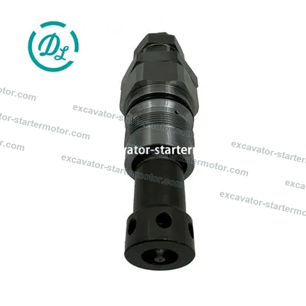 LS22V00008F1 Main Relief Valve for SK485-8 SK485-9 SK850, OEM/reference LS22V00008F1, Hydraulic Main Relief Valve, product view 4