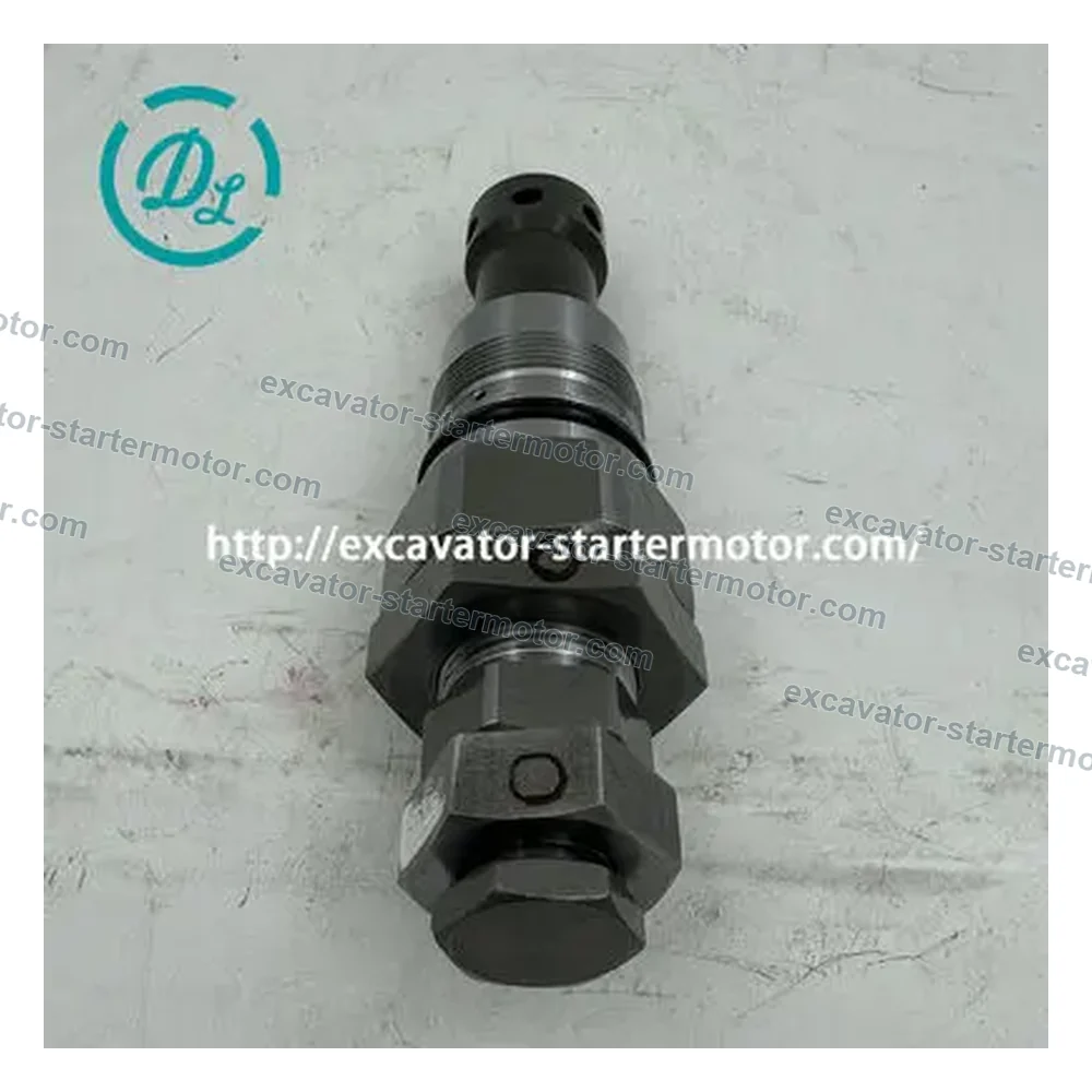 LS22V00008F1 Main Relief Valve for SK485-8 SK485-9 SK850, OEM/reference LS22V00008F1, Hydraulic Main Relief Valve, product view 5