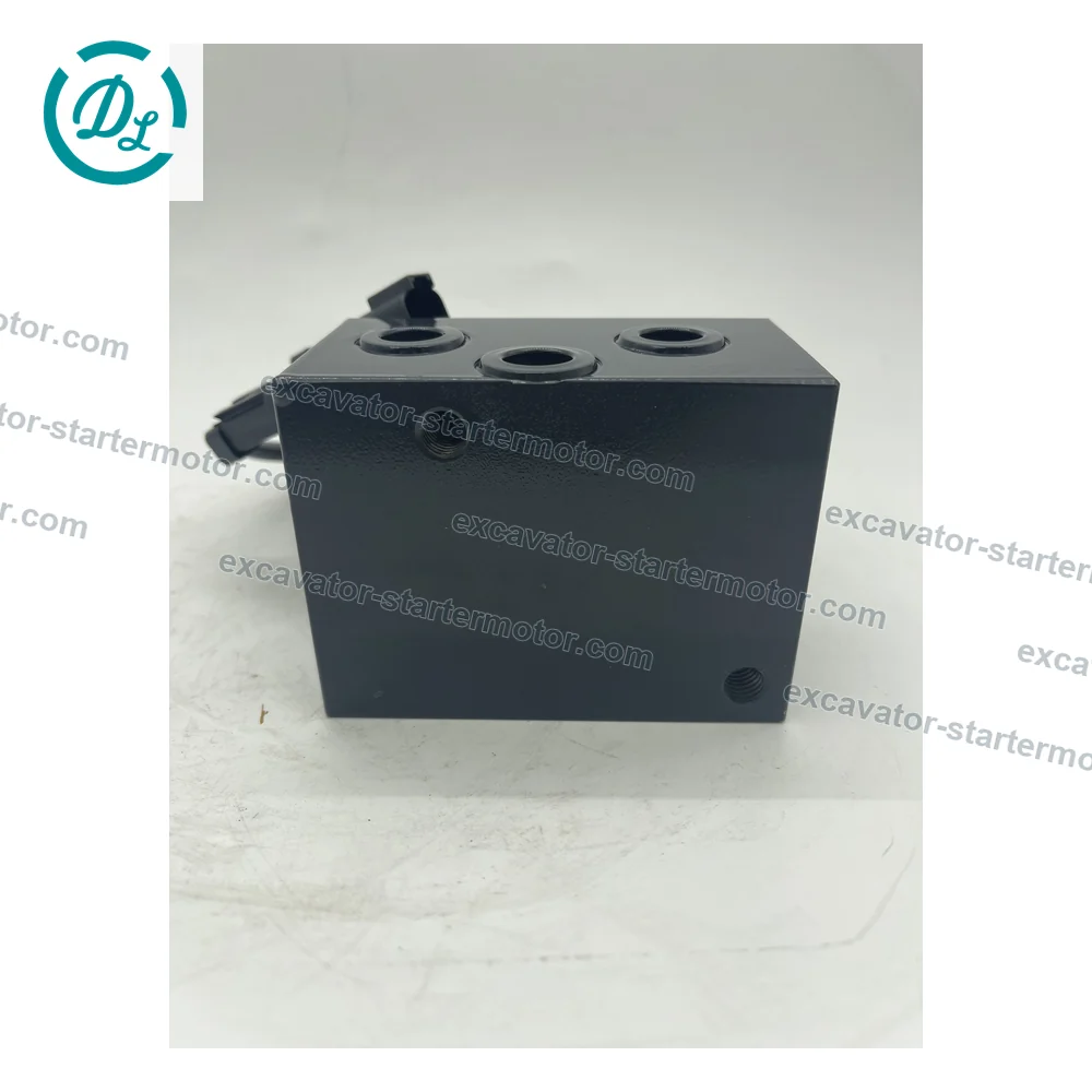 4607613 Solenoid Valve for 17D 27D 35D 50D 60D, OEM/reference 4607613, Hydraulic Solenoid Valve Block, product view 2