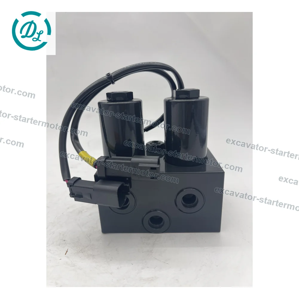 4607613 Solenoid Valve for 17D 27D 35D 50D 60D, OEM/reference 4607613, Hydraulic Solenoid Valve Block, product view 3