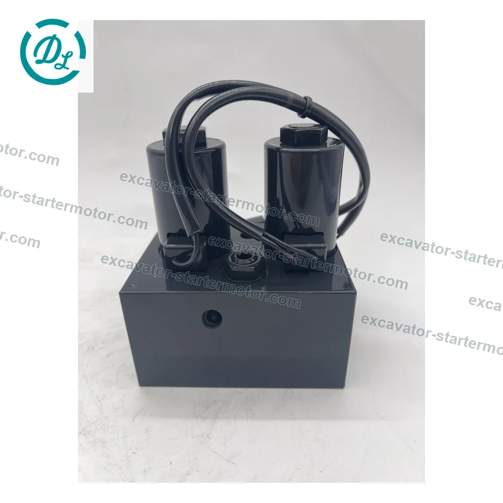 4607613 Solenoid Valve for 17D 27D 35D 50D 60D, OEM/reference 4607613, Hydraulic Solenoid Valve Block, product view 4