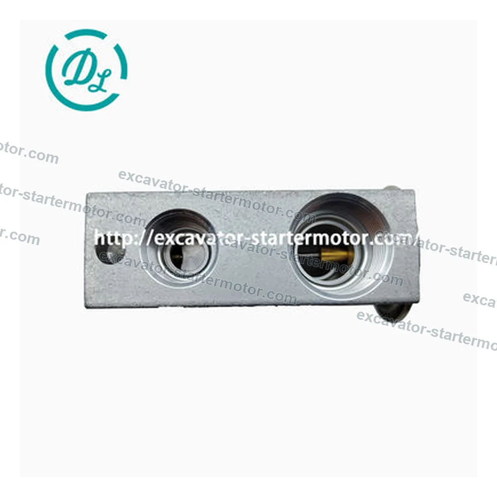 6675534 A/C Expansion Valve Block for Bobcat E35 E42 E50 S560, OEM/reference 6675534, A/C Expansion Valve Block