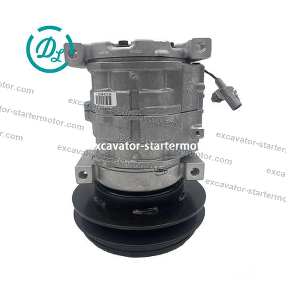 4709228 24V 10S13C A/C Compressor for Hitachi ZX470-5G to ZX870-5G, OEM/reference 4709228, 10S13C A/C Compressor, product view 4