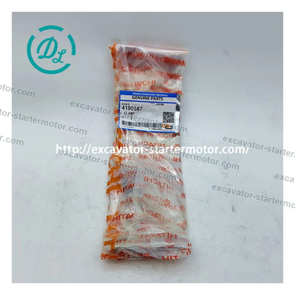 4190587 Muffler Clamp for Hitachi EX200 ZX200 EX300-3 EX300-5, OEM/reference 4190587, Muffler Clamp