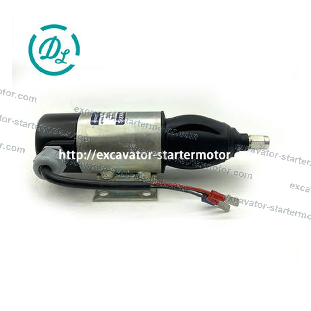 OE52318 24V Fuel Shut-Off Solenoid for Perkins and Volvo Penta Engines, OEM/reference OE52318, Fuel Shut-Off Solenoid, product view 4