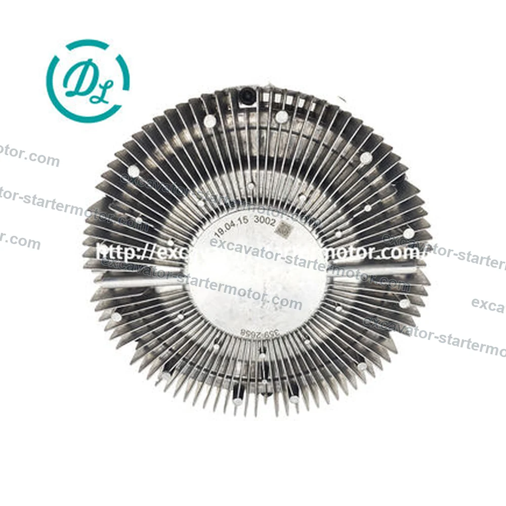 EexcavaStart Variable Speed Fan Drive Assembly for Caterpillar 320E 320E L 320E LN 320E LRR 359-2658, OEM/reference 359-2658, Variable Speed Fan Drive Assembly, product view 4