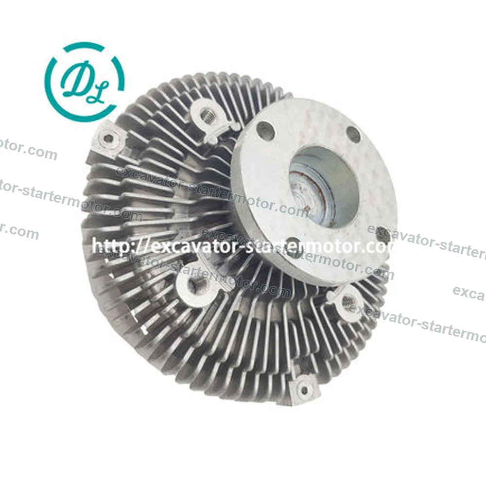 EexcavaStart Fan Clutch Assembly for Hyundai R55-7 11Q6-00200, OEM/reference 11Q6-00200, Fan Clutch Assembly, product view 2