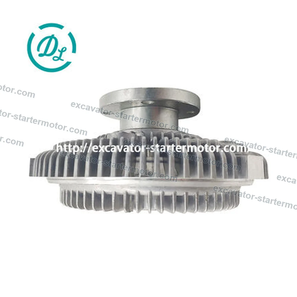 EexcavaStart Fan Clutch Assembly for Hyundai R55-7 11Q6-00200, OEM/reference 11Q6-00200, Fan Clutch Assembly, product view 3